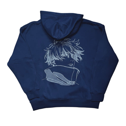 SATURO GOJO EMBROIDERED HOODIE