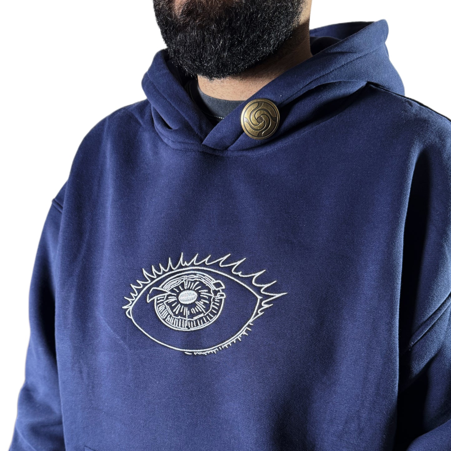 SATURO GOJO EMBROIDERED HOODIE
