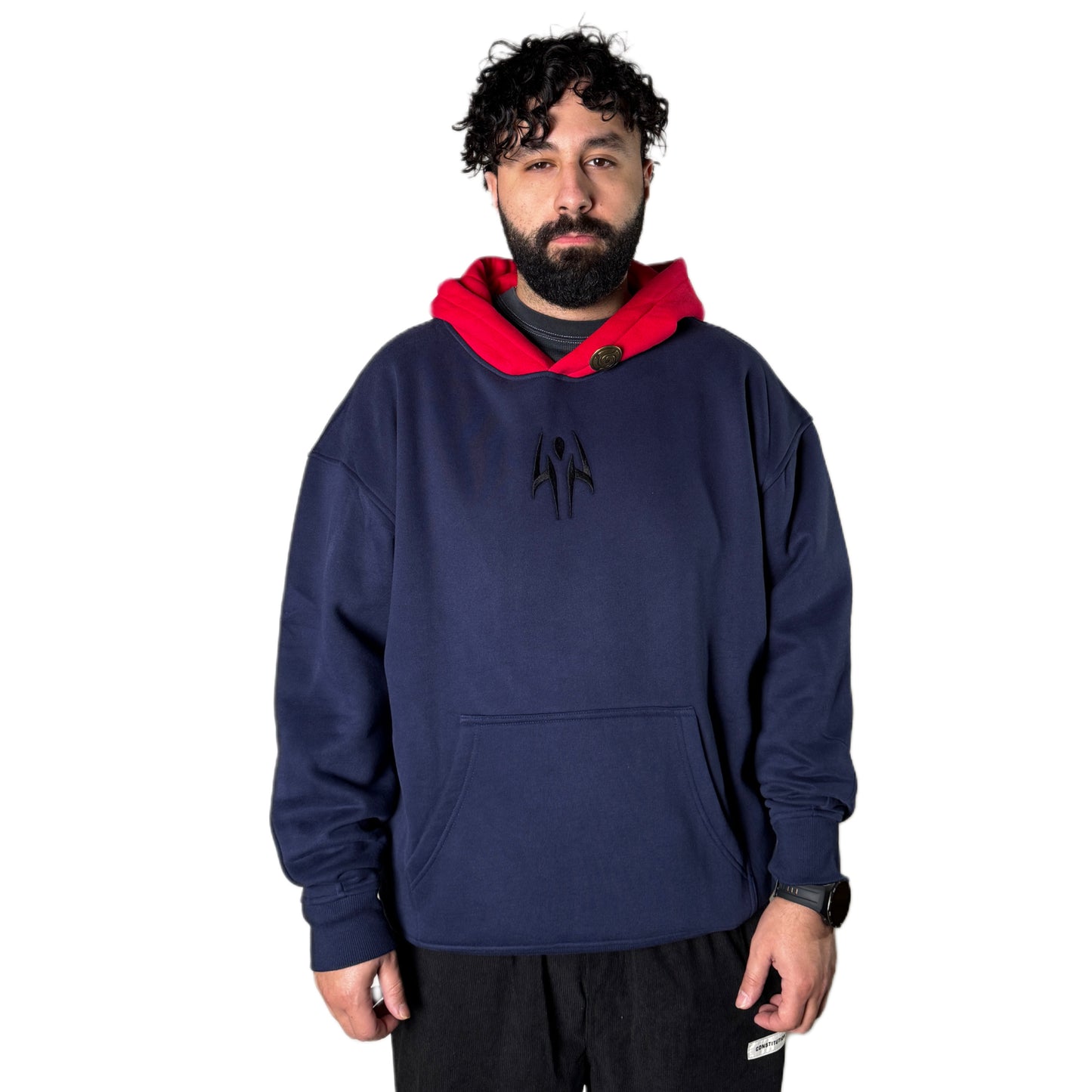 RYOMEN SUKUNA EMBROIDERED HOODIE