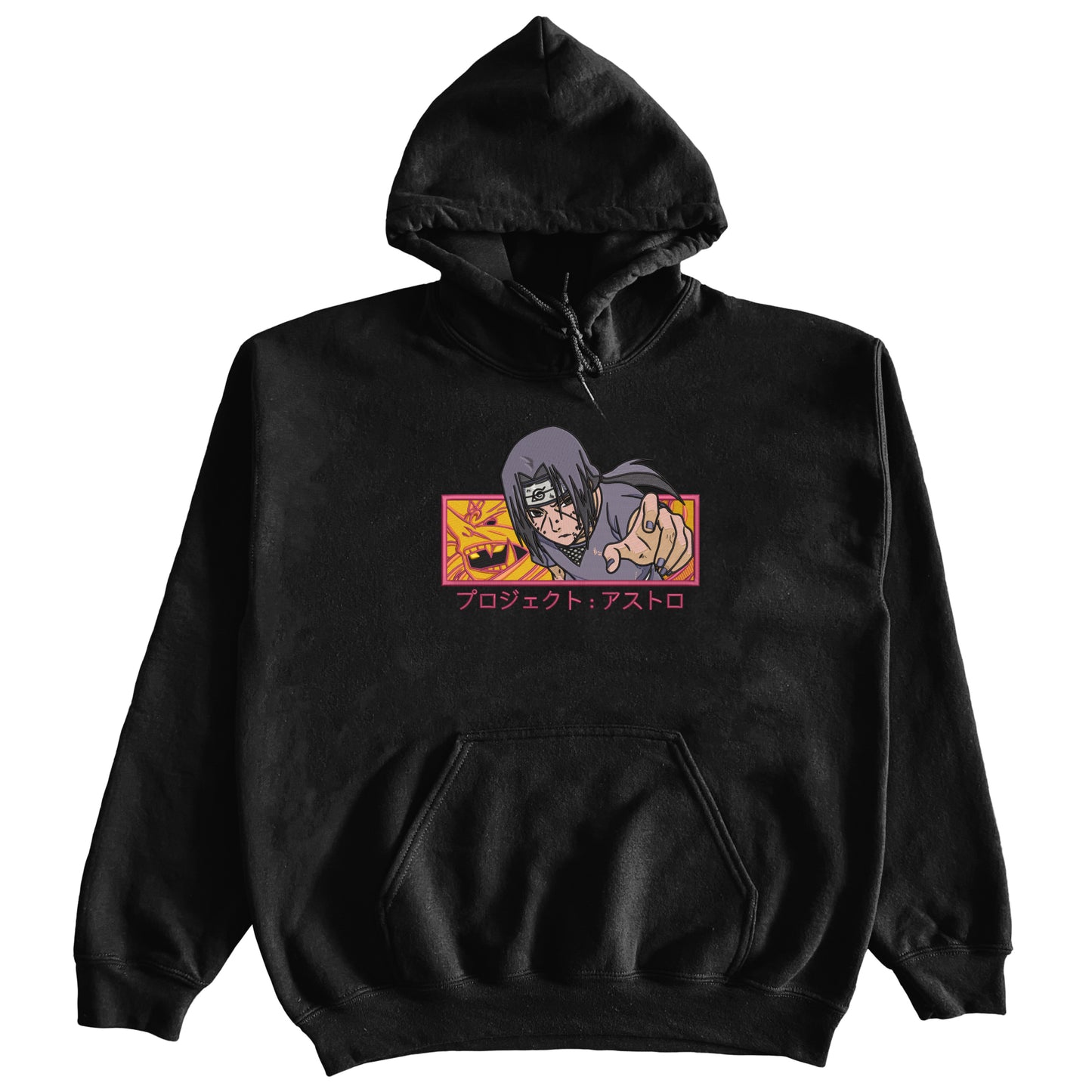 ITACHI UCHIHA EMBROIDERY HOODIE