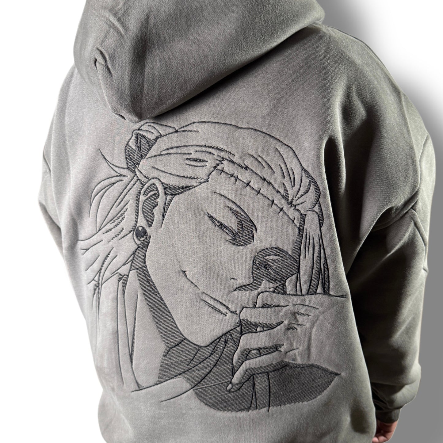 SUGURU GETO EMBROIDERED HOODIE