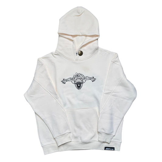 OKKUTSU YUTA EMBROIDERED HOODIE