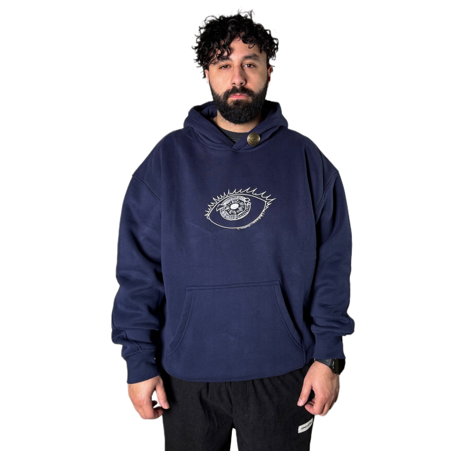 SATURO GOJO EMBROIDERED HOODIE