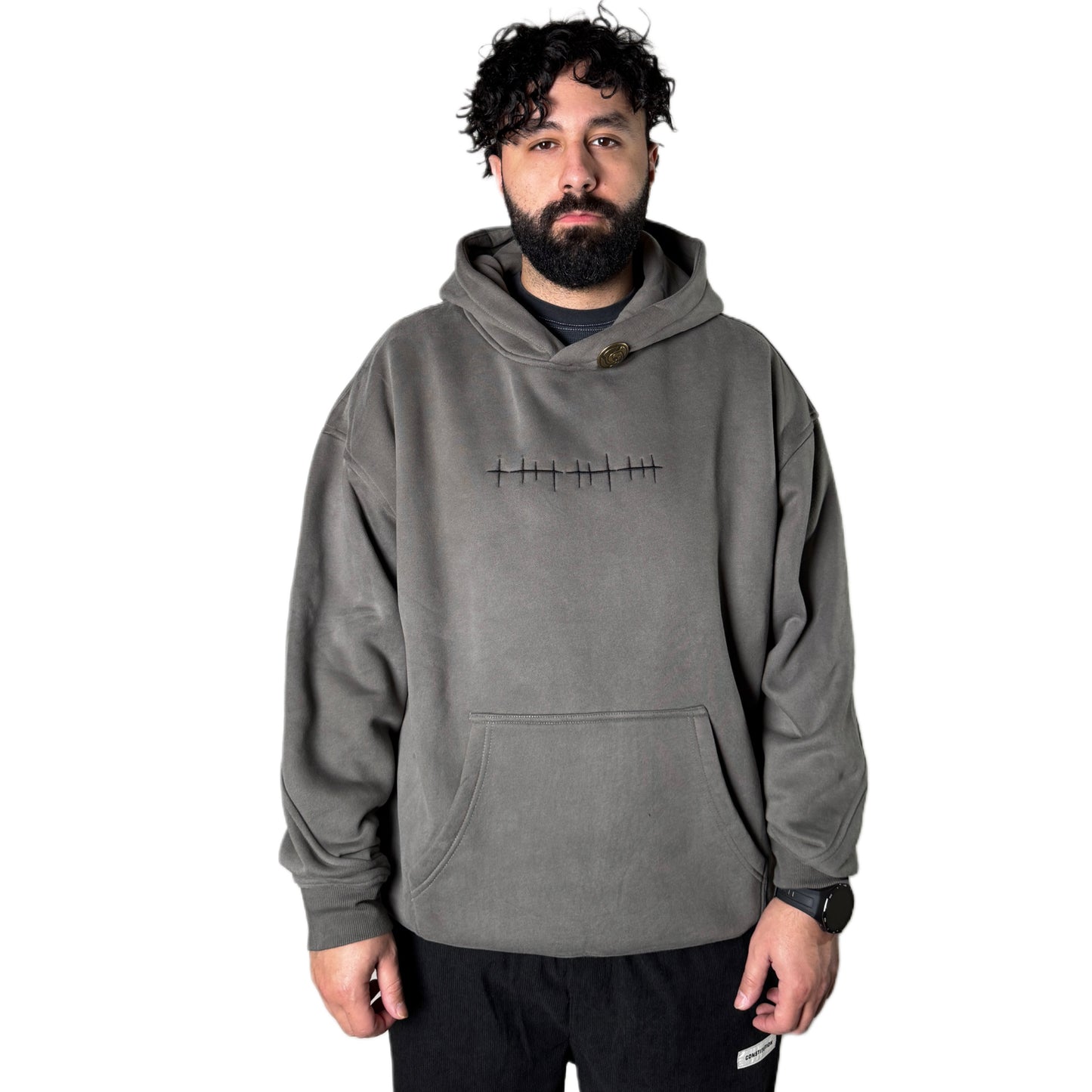 SUGURU GETO EMBROIDERED HOODIE