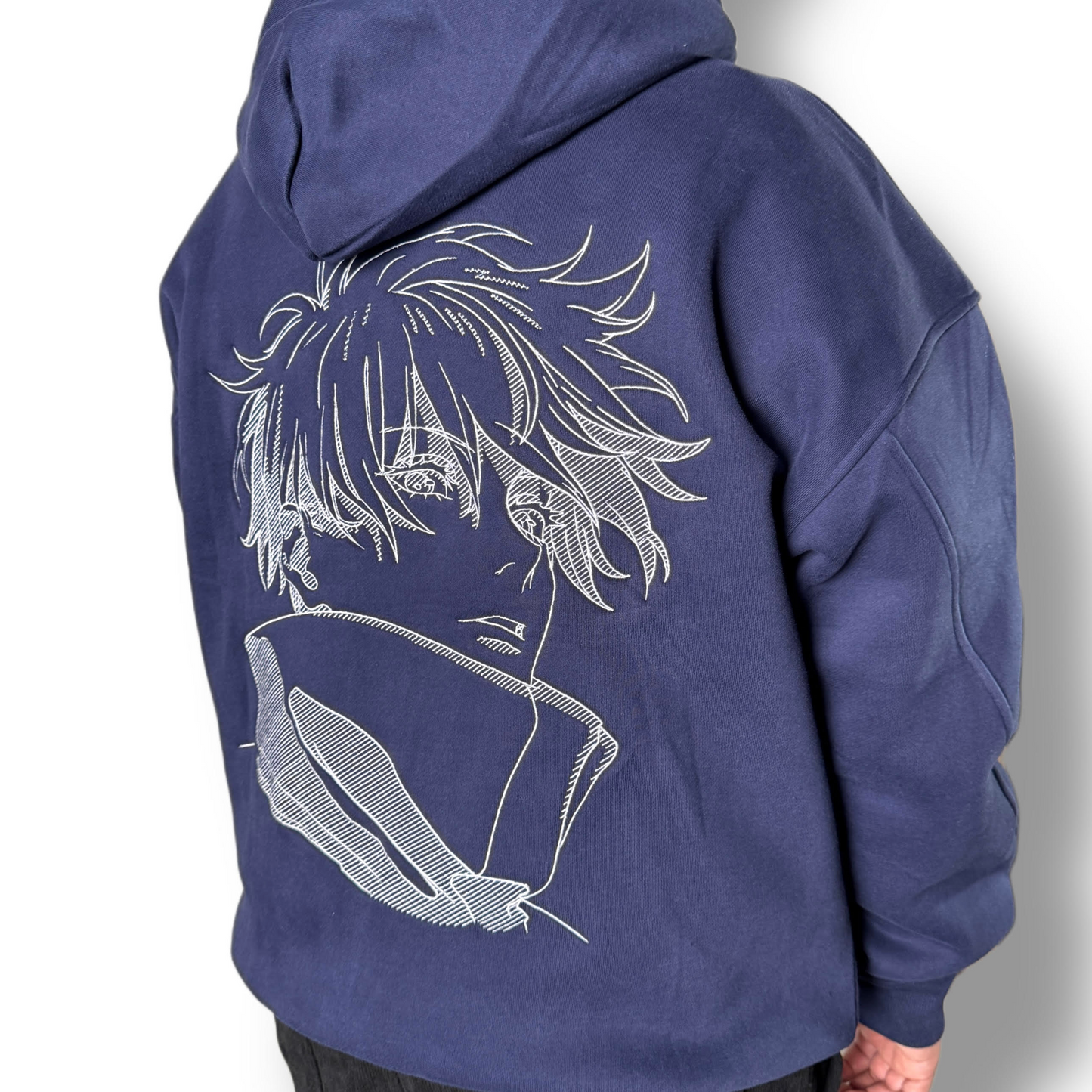 SATURO GOJO EMBROIDERED HOODIE