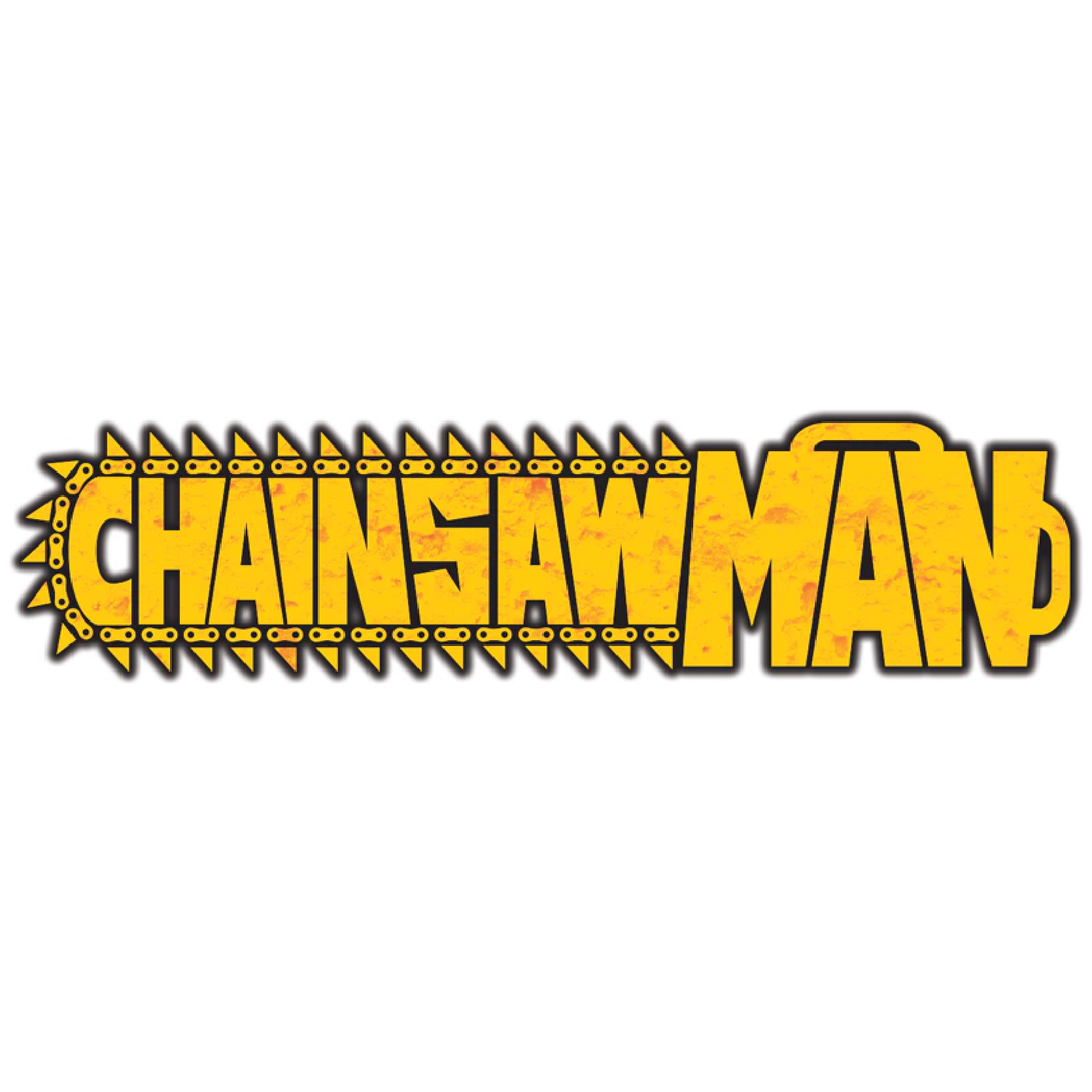Logo Chainsaw Man - Plaque Décorative Pour Exposer Votre Collection Manga