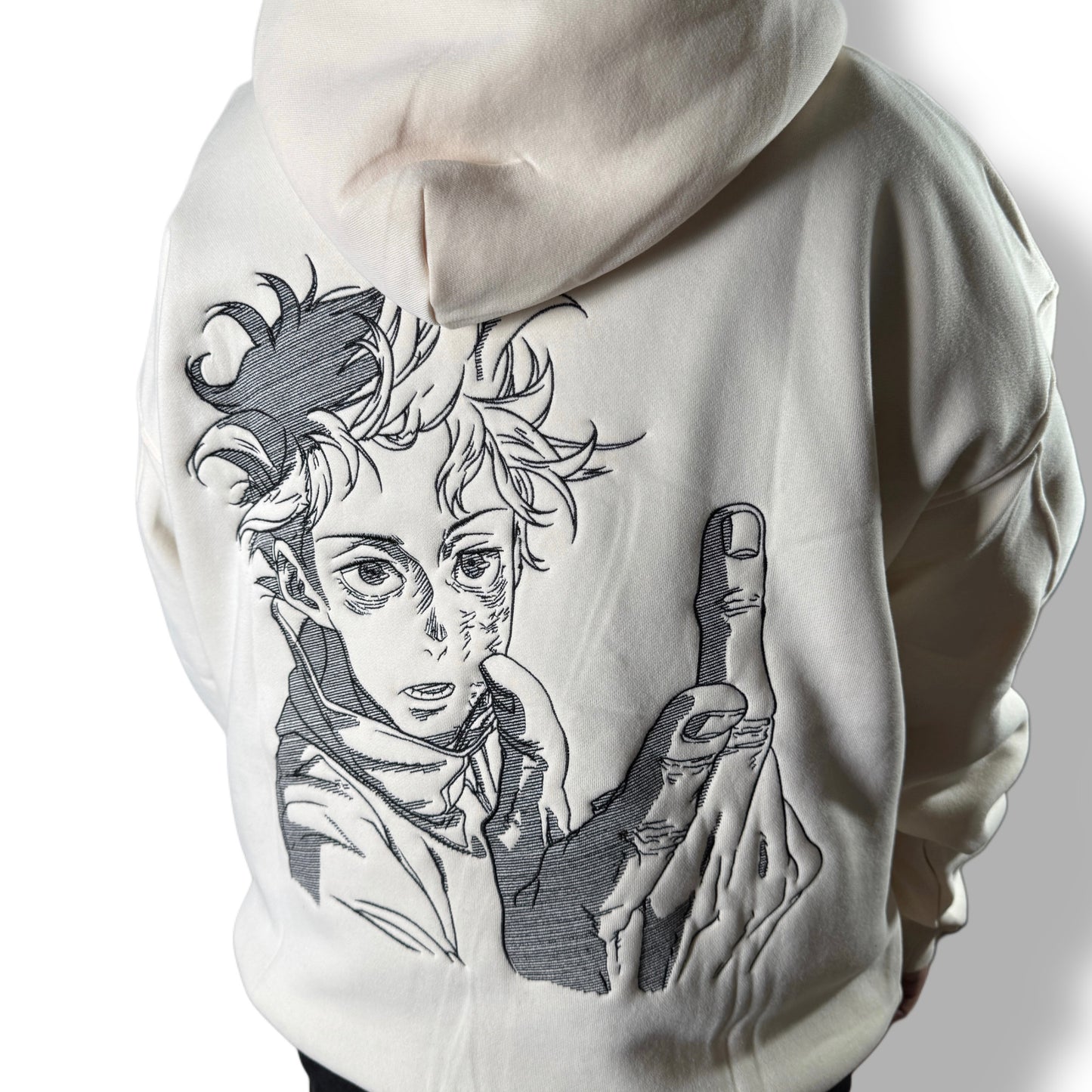 OKKUTSU YUTA EMBROIDERED HOODIE
