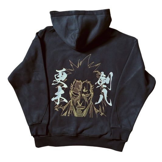 ZARAKI KENPACHI EMBROIDERED HOODIE