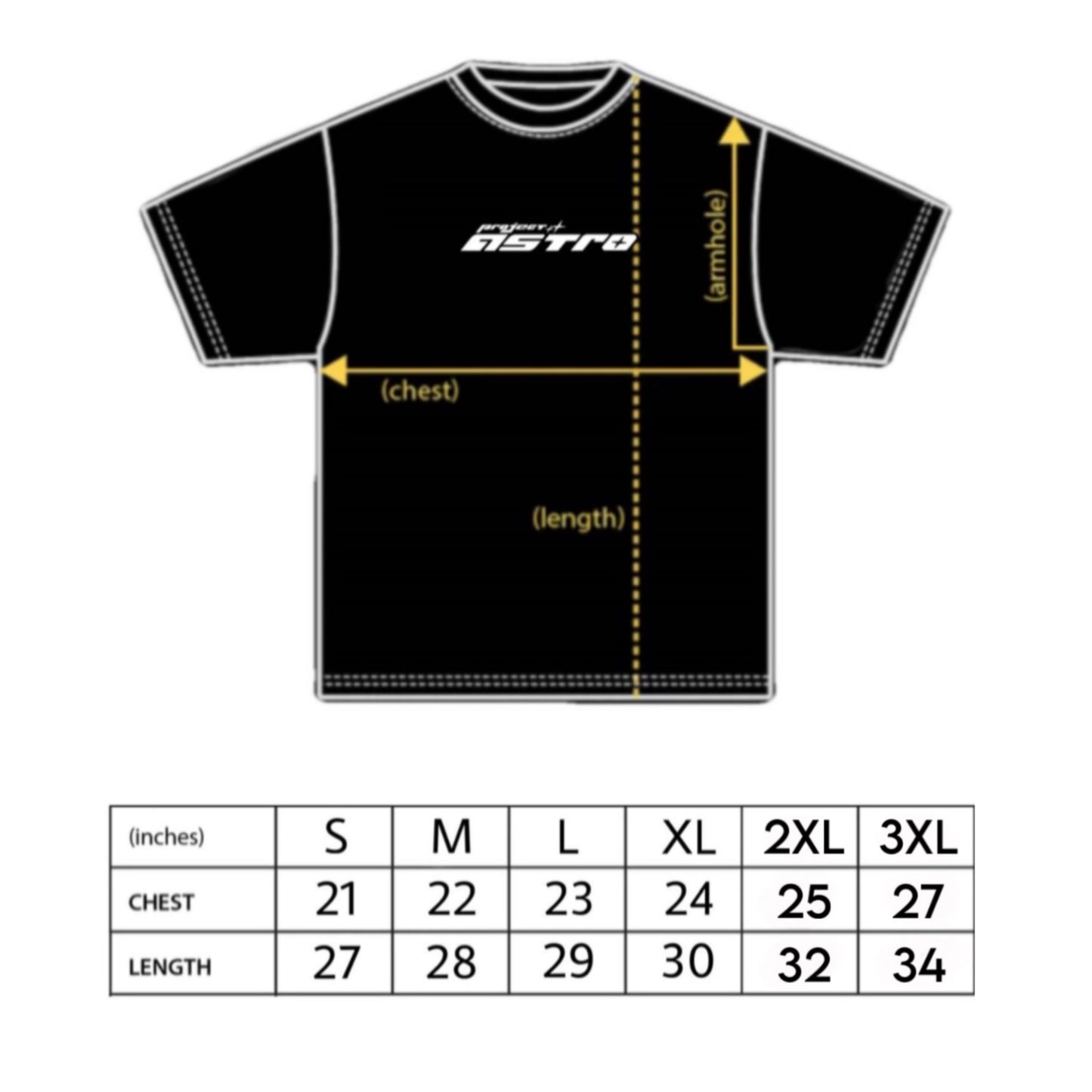 ARISE SHADOW ARMY GRAPHIC TSHIRT