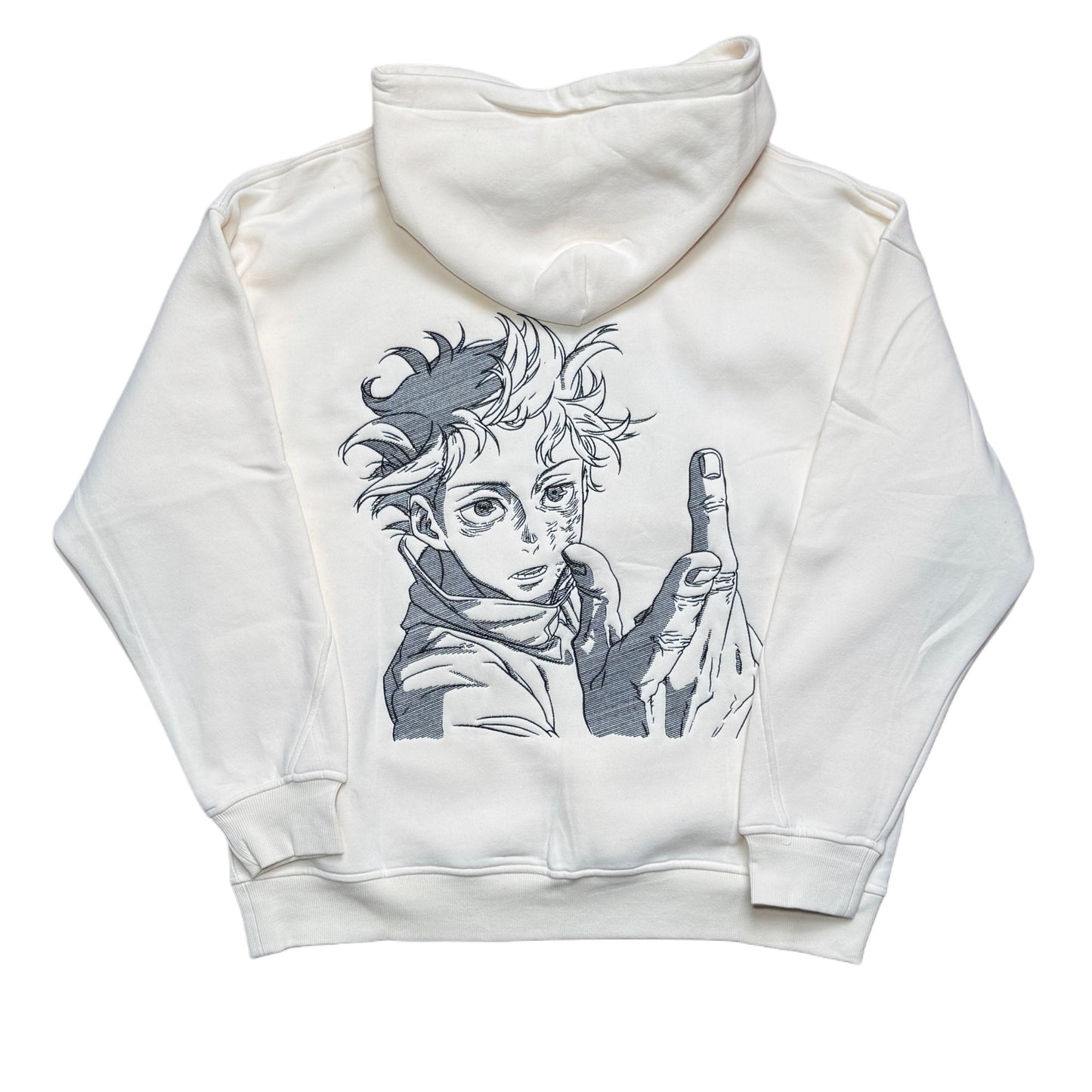 OKKUTSU YUTA EMBROIDERED HOODIE