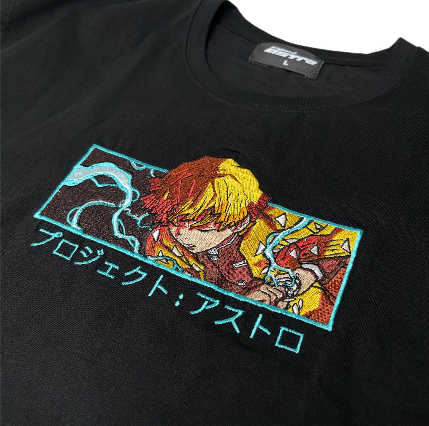 ZENITSU EMBROIDERY TSHIRT