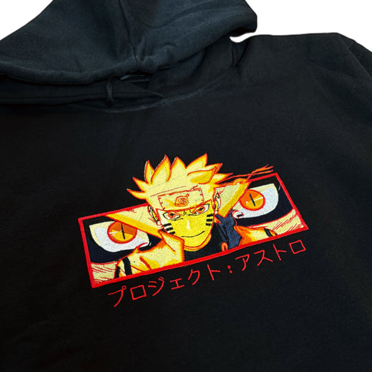 NARUTO UZUMAKI  EMBROIDERY HOODIE