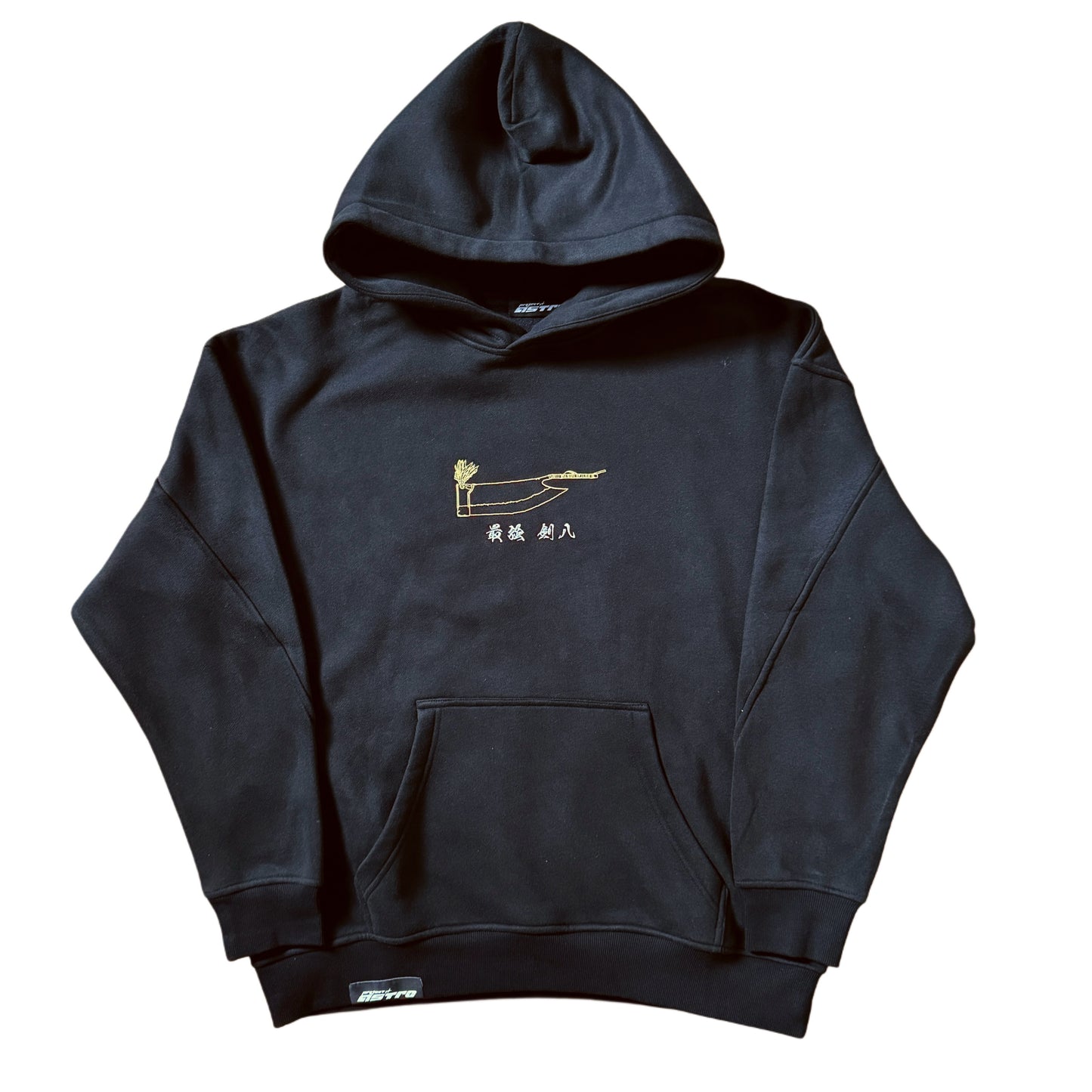 ZARAKI KENPACHI EMBROIDERED HOODIE