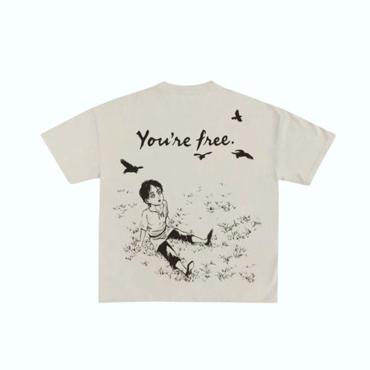 YOU’RE FREE EREN YEAGER TSHIRT