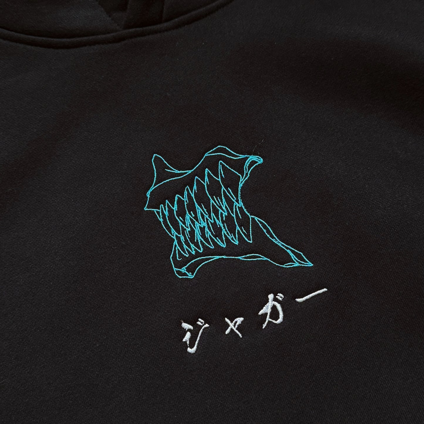 GRIMMJOW JAGUAR JACK EMBROIDERED HOODIE