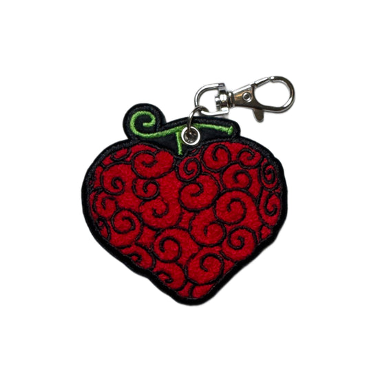 OPE OPE NO MI EMBROIDERED KEYCHAIN