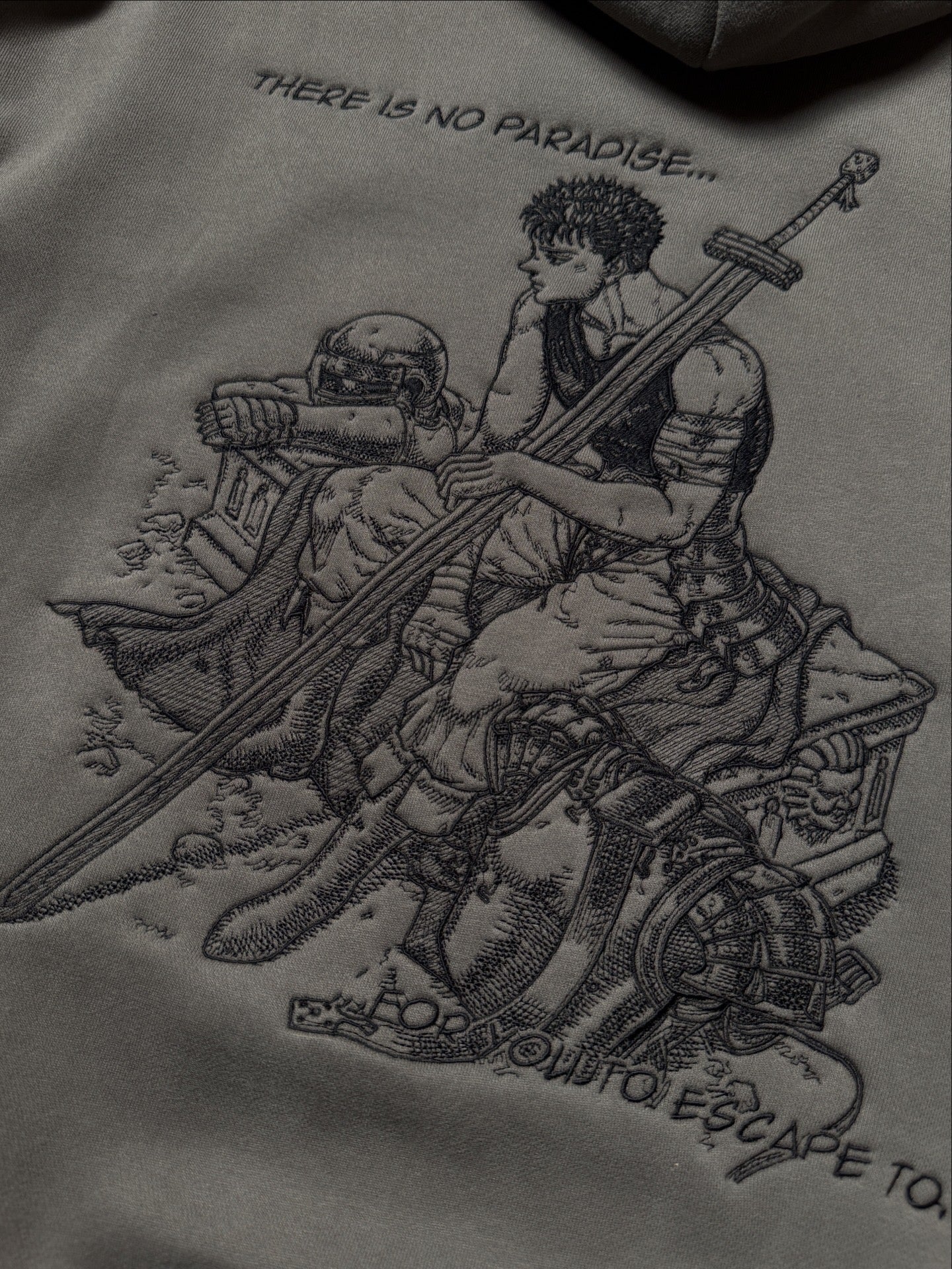 BERSERK EMBROIDERY HOODIE