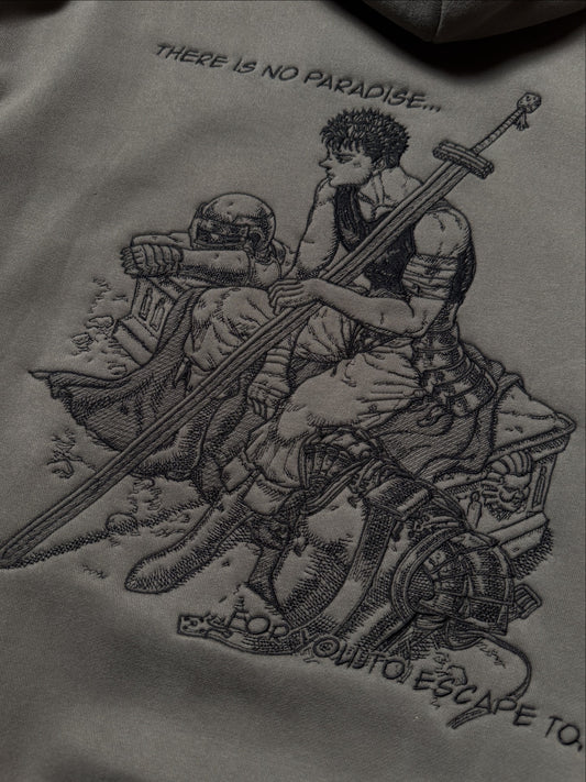 BERSERK EMBROIDERY HOODIE