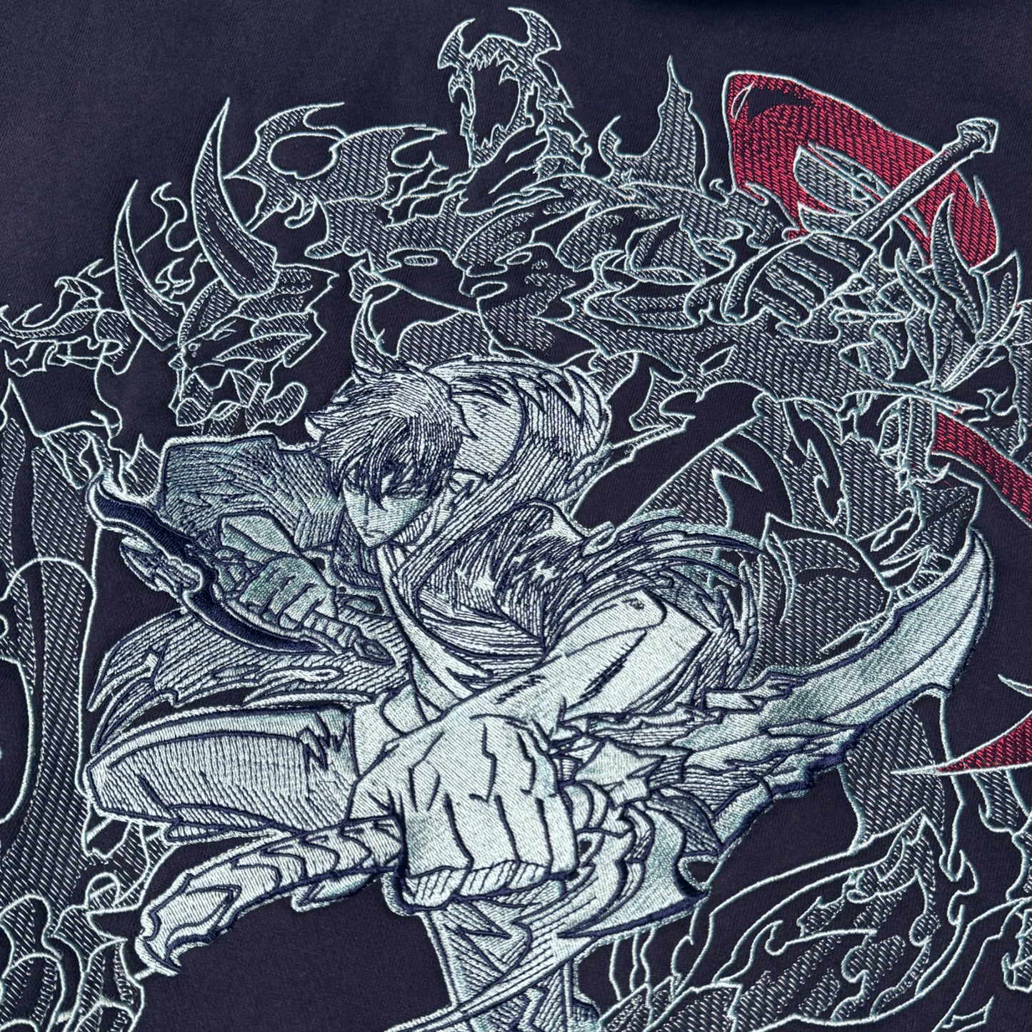 ARISE SUNG JIN WOO EMBROIDERED HOODIE