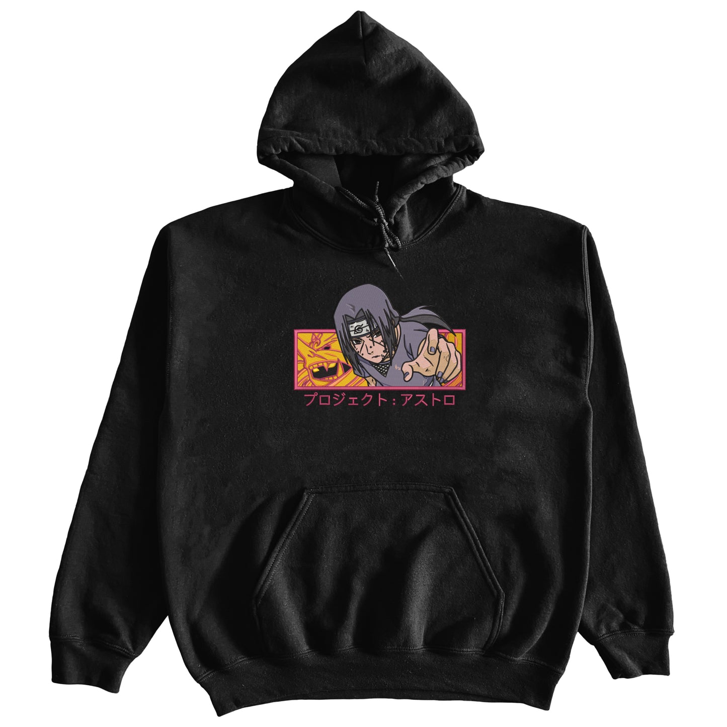 ITACHI UCHIHA  EMBROIDERY HOODIE