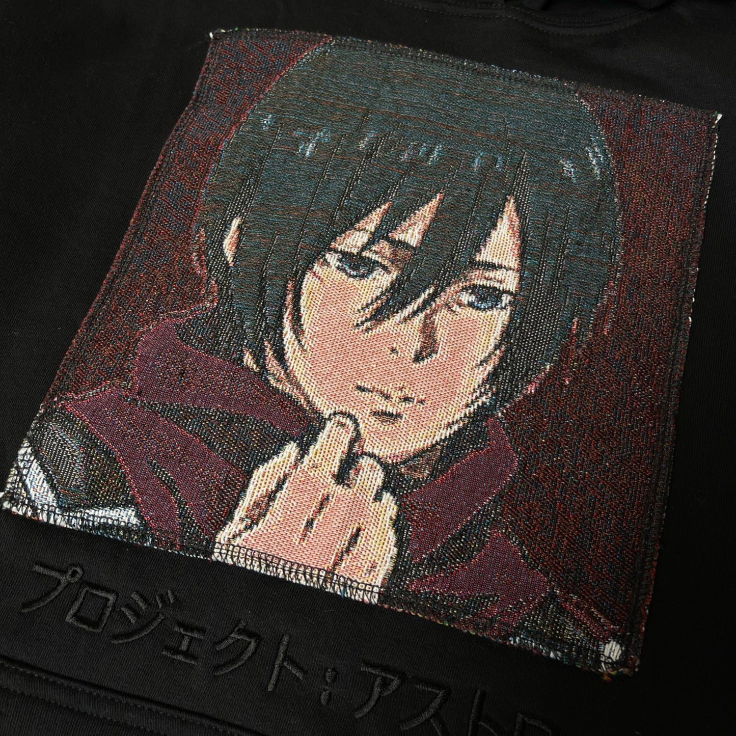 MIKASA ACKERMAN TAPESTRY HOODIE