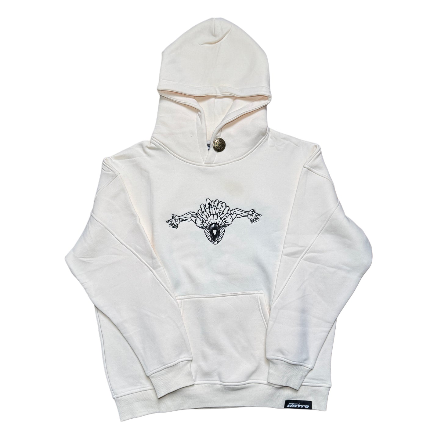OKKUTSU YUTA EMBROIDERED HOODIE