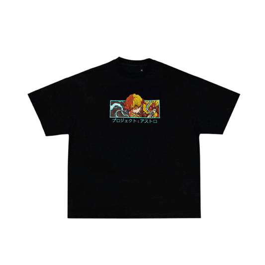 ZENITSU EMBROIDERY TSHIRT