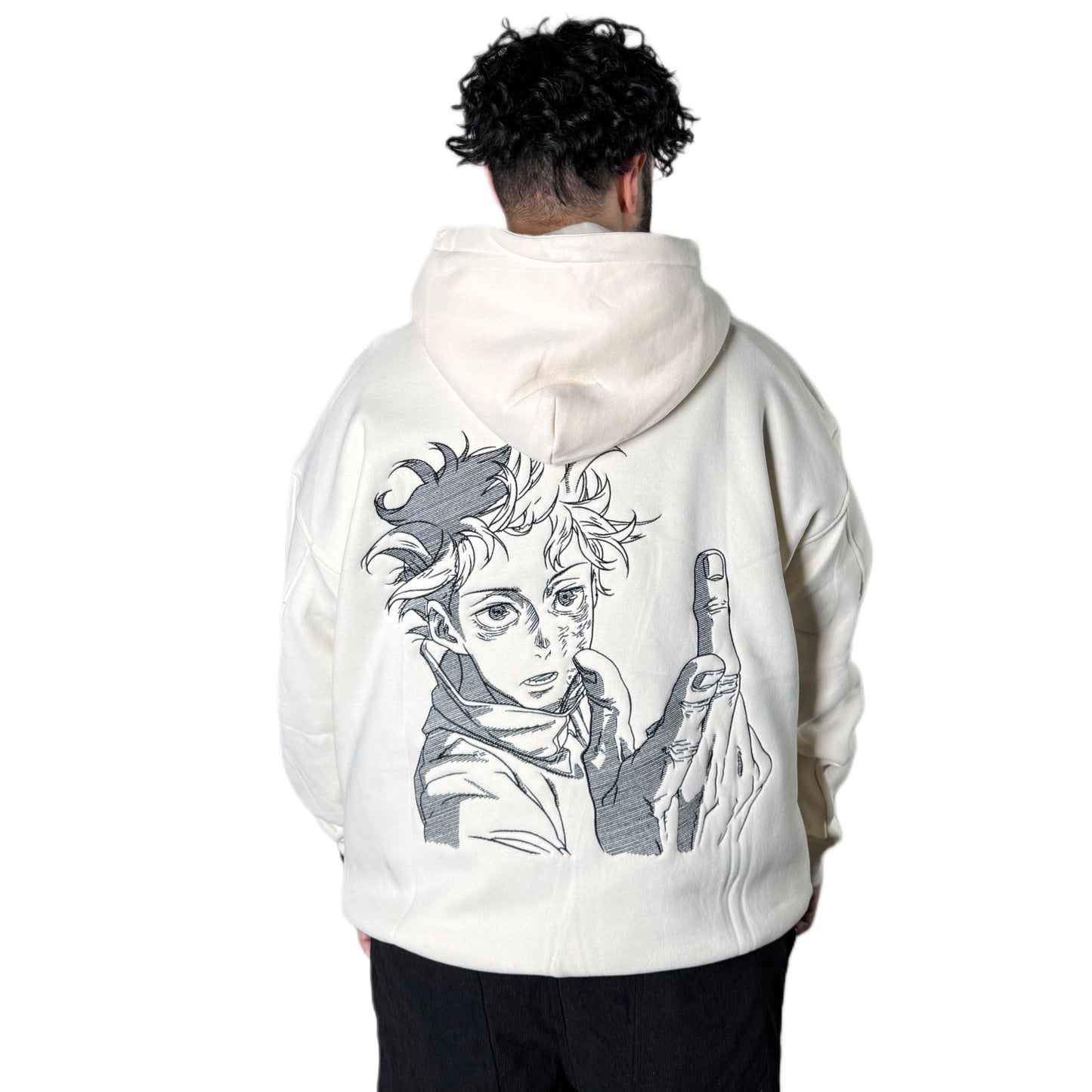 OKKUTSU YUTA EMBROIDERED HOODIE