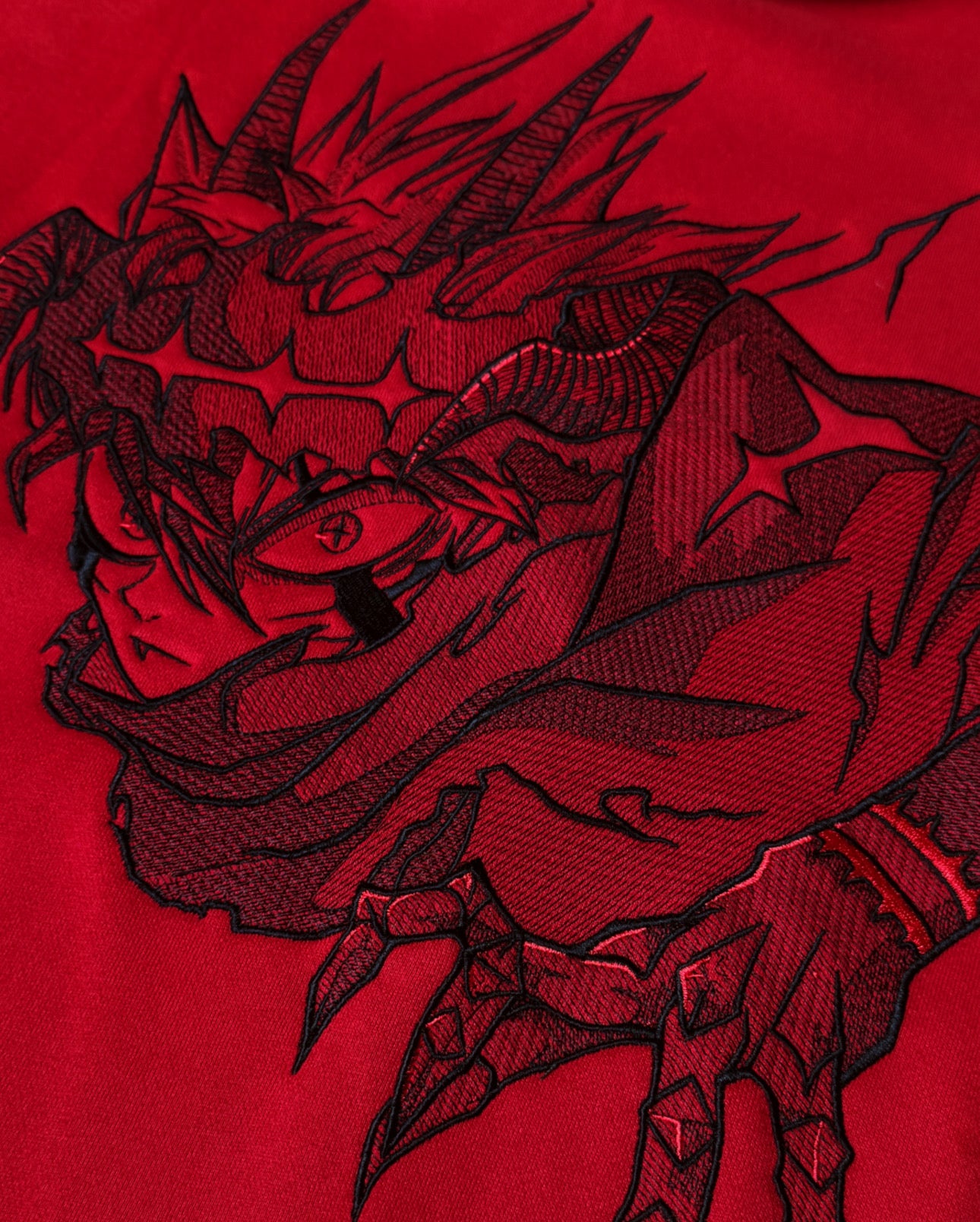 FIVE LEAF CLOVER ASTA EMBROIDERED HOODIE