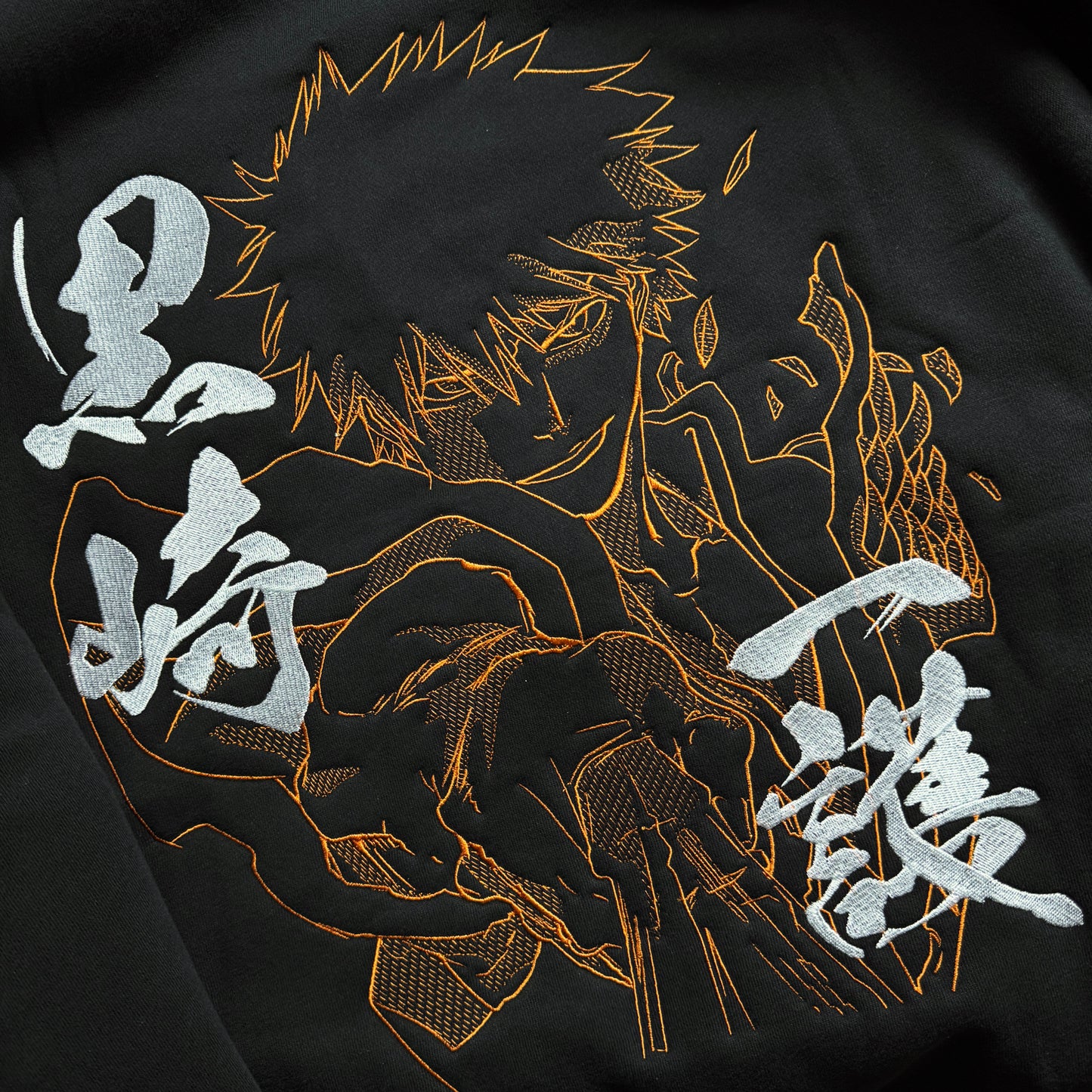 ICHIGO GETSUGA TENSHOU EMBROIDERED HOODIE