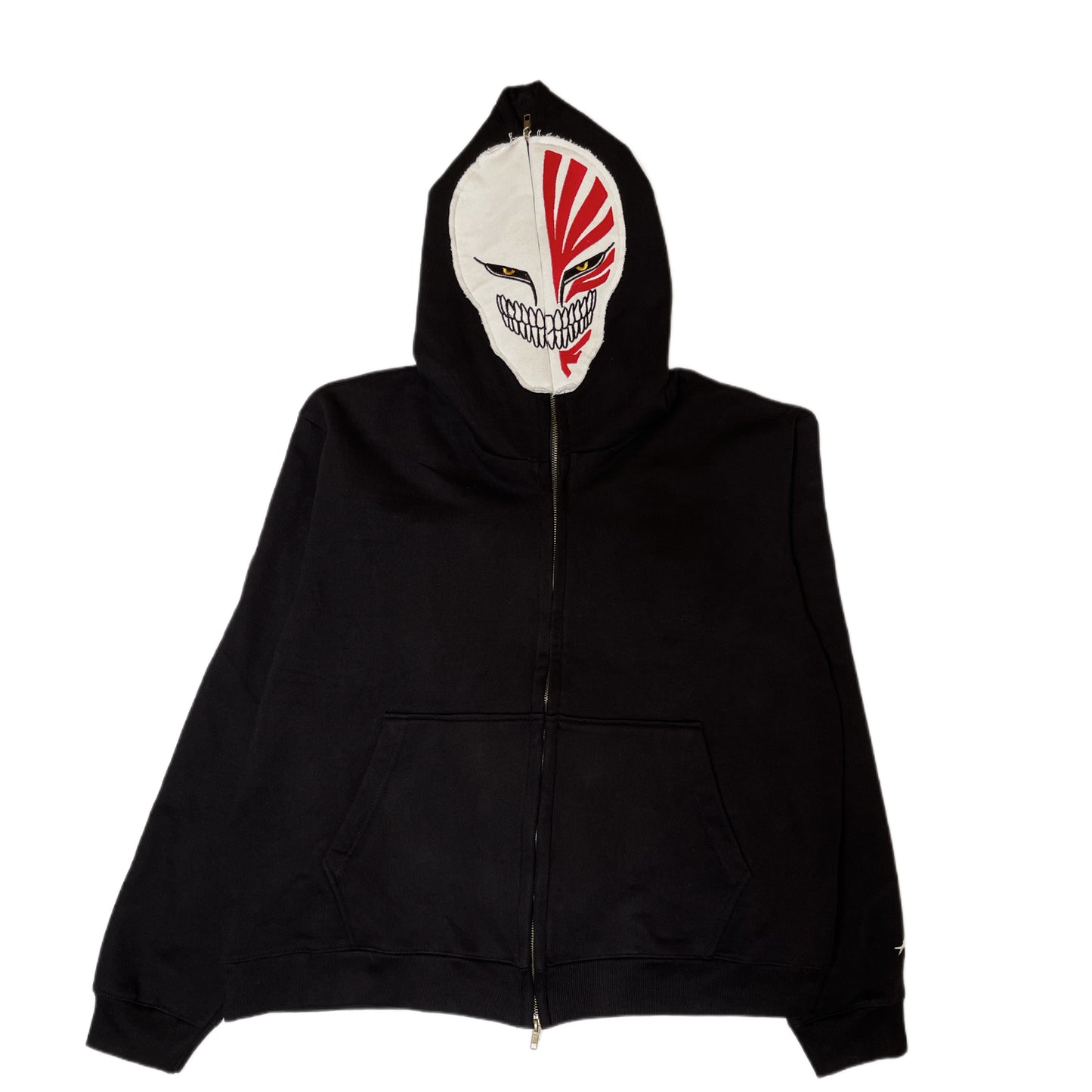 HOLLOW-FIED OVERSIZED FULL ZIP HOODIE JACKET V2