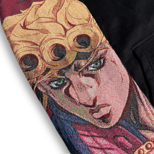 GIORNO WOVEN SLEEVE HOODIE