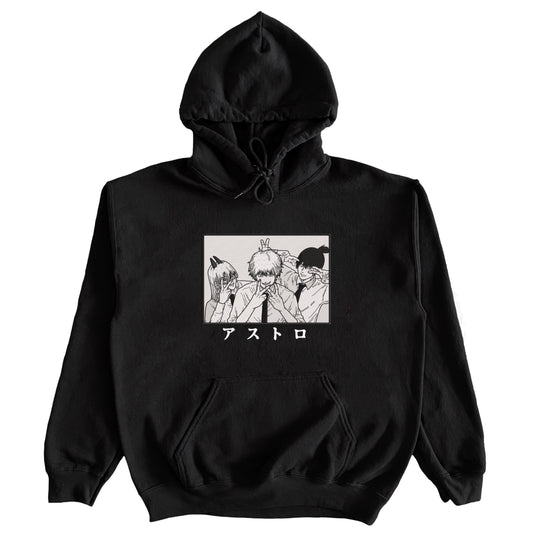 SPECIAL DEVISION 4 EMBROIDERED HOODIE