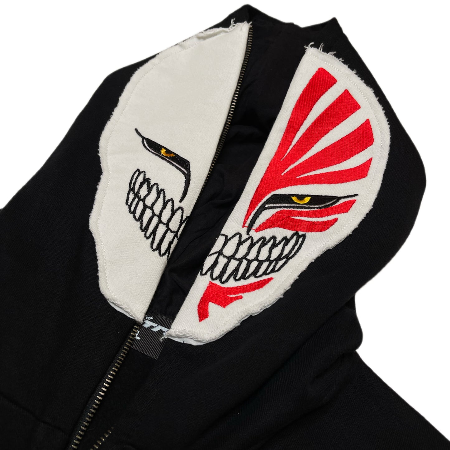 HOLLOW-FIED OVERSIZED FULL ZIP HOODIE JACKET V2